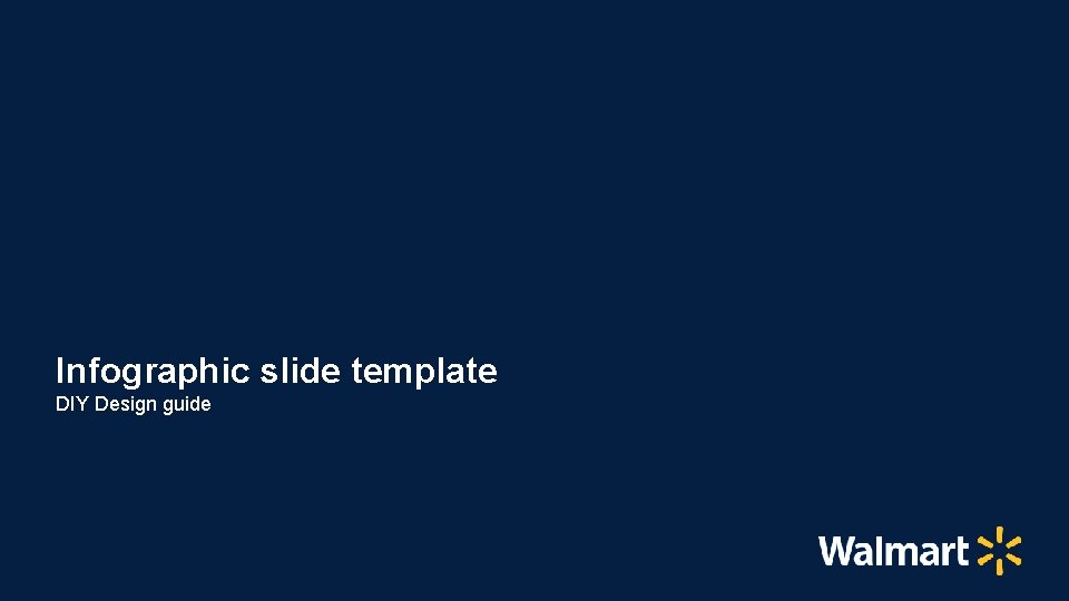 Infographic slide template DIY Design guide 