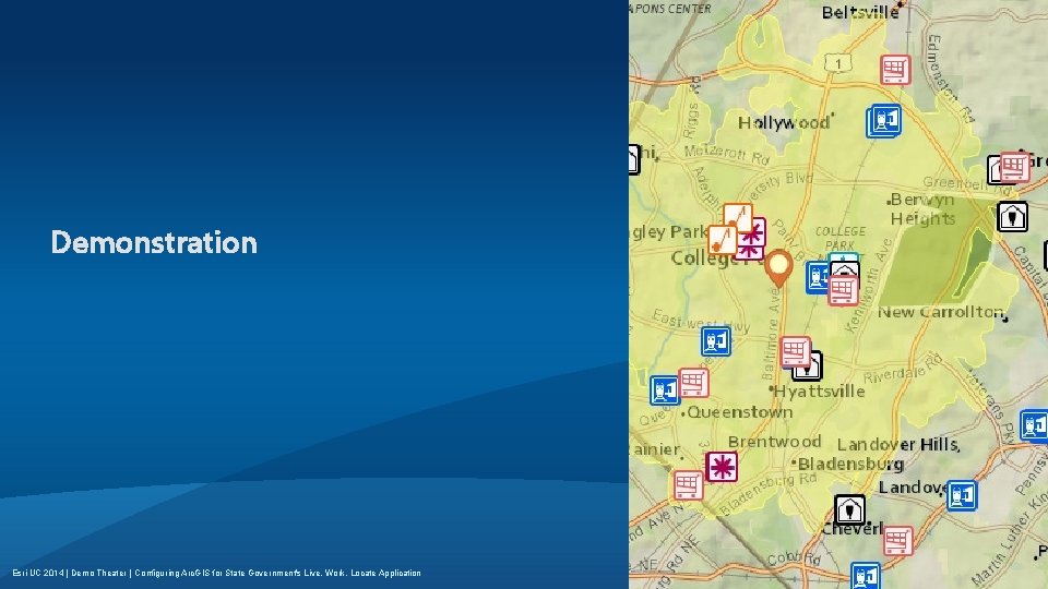 Demonstration Esri UC 2014 | Demo Theater | Configuring Arc. GIS for State Government's Demonstration Esri UC 2014 | Demo Theater | Configuring Arc. GIS for State Government's