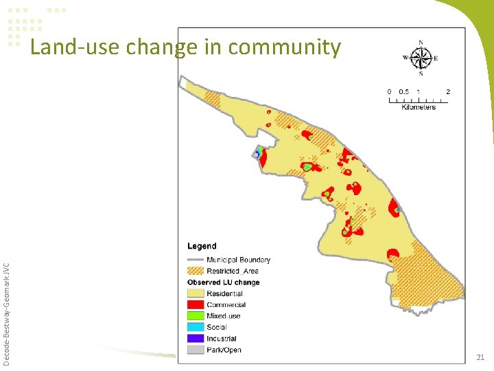 Decode-Bestway-Geomark JVC Land-use change in community 21 