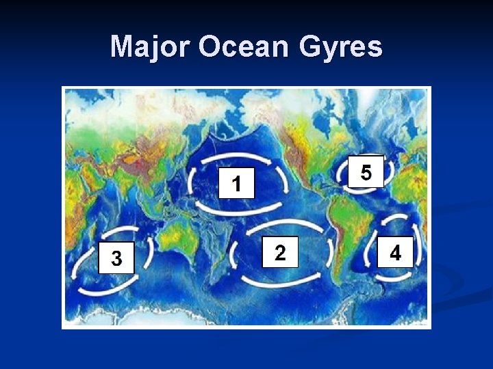 Major Ocean Gyres Major Ocean Gyres