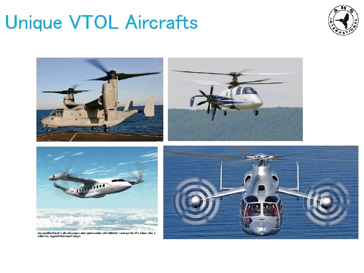 Unique VTOL Aircrafts 