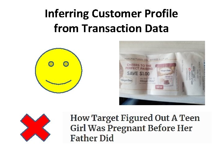 Inferring Customer Profile from Transaction Data 