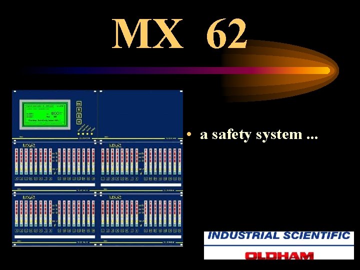 MX 62 • a safety system. . . 