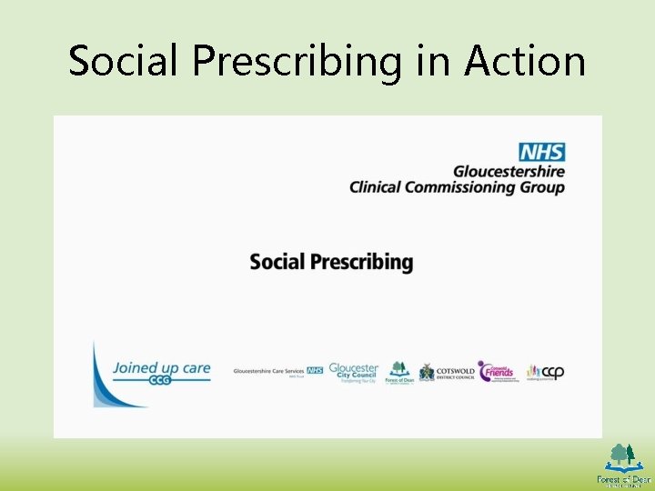Social Prescribing in Action 