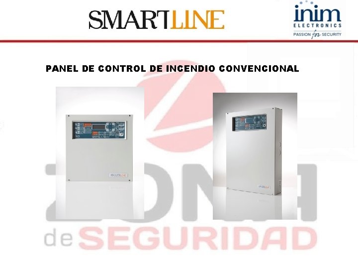 PANEL DE CONTROL DE INCENDIO CONVENCIONAL 