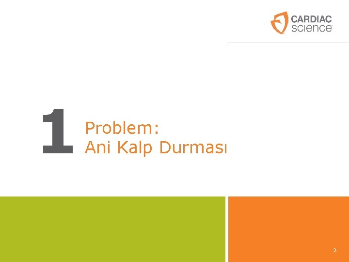 1 Problem: Ani Kalp Durması 3 1 Problem: Ani Kalp Durması 3