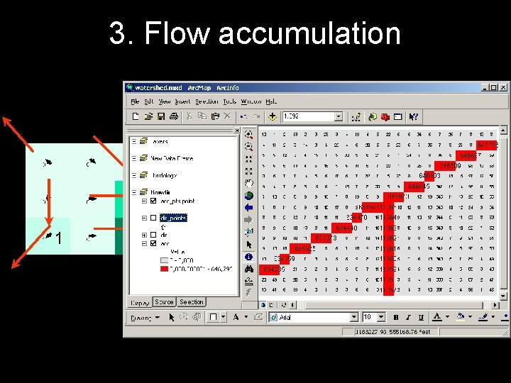3. Flow accumulation 3 1 5 