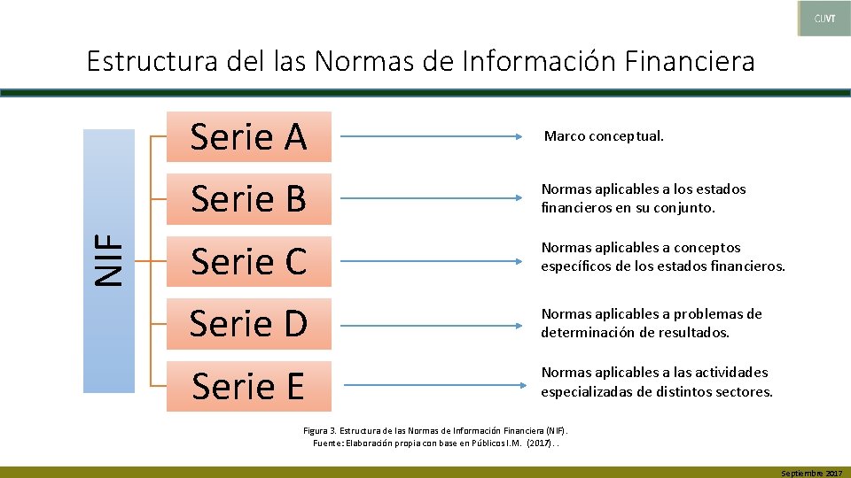 NIF Estructura del las Normas de Información Financiera Serie A Marco conceptual. Serie B