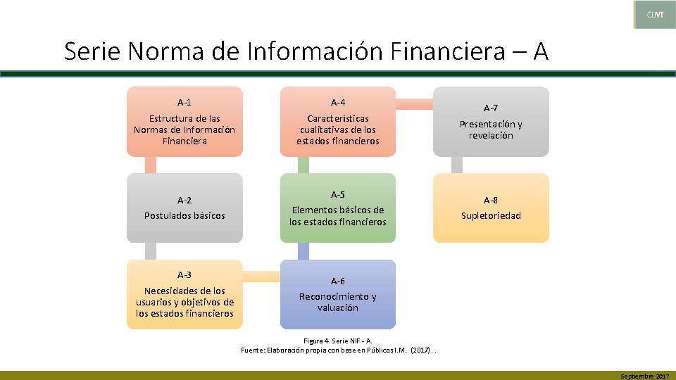 Serie Norma de Información Financiera – A A-1 Estructura de las Normas de Información