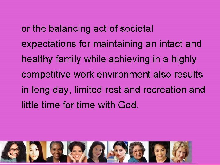 or the balancing act of societal expectations for maintaining an intact and healthy family