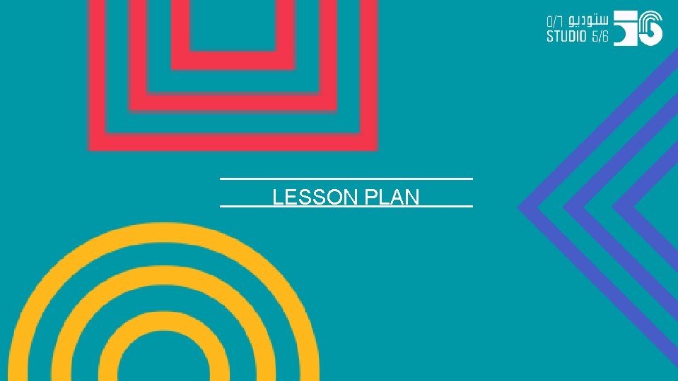 LESSON PLAN 