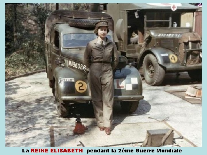 La REINE ELISABETH pendant la 2ème Guerre Mondiale 