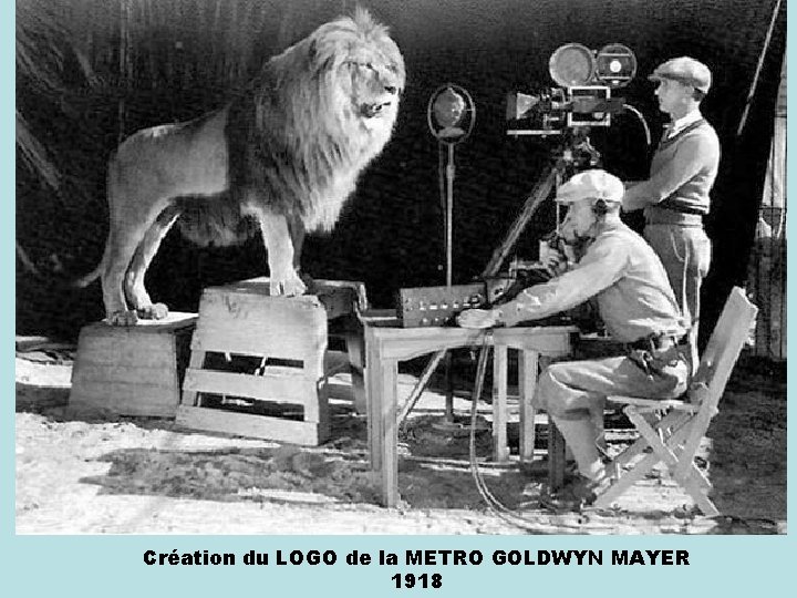 Création du LOGO de la METRO GOLDWYN MAYER 1918 
