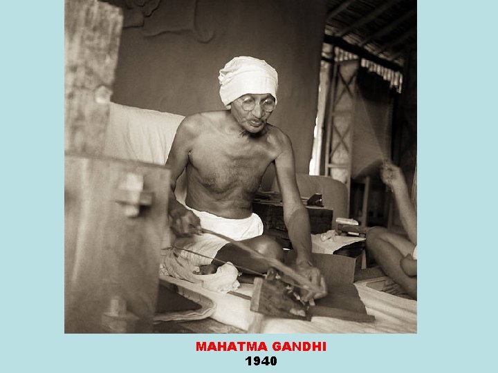 MAHATMA GANDHI 1940 