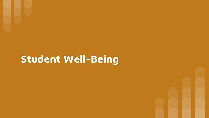 Student Well-Being 