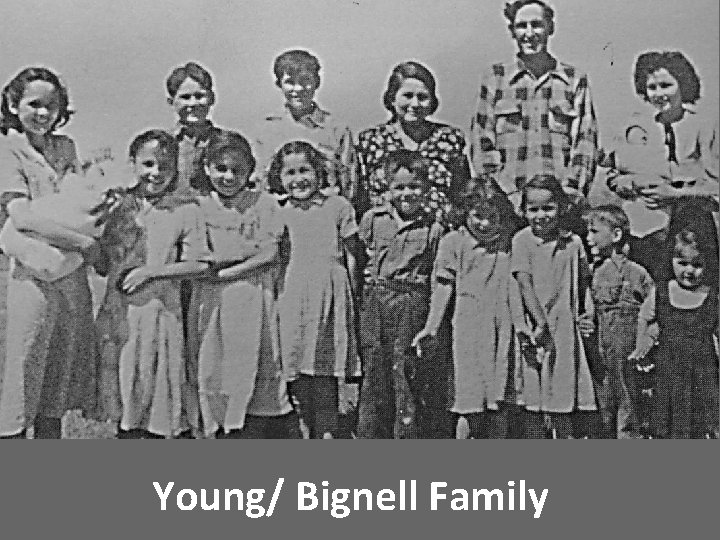Young/ Bignell Family 