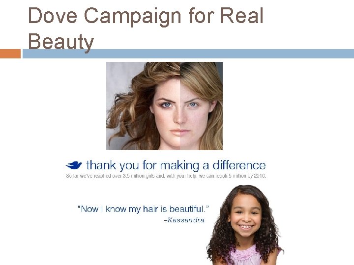 Dove Campaign for Real Beauty 