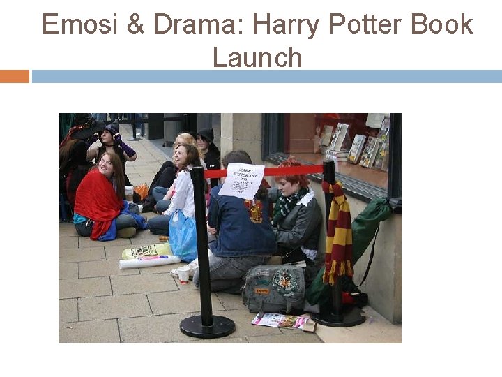 Emosi & Drama: Harry Potter Book Launch 