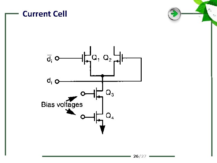 Current Cell 26 /27 