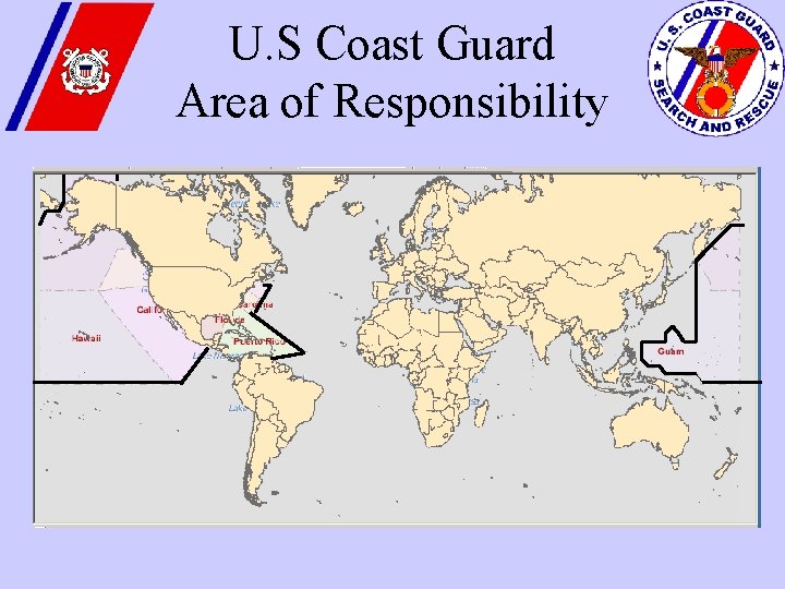 U. S Coast Guard Area of Responsibility 
