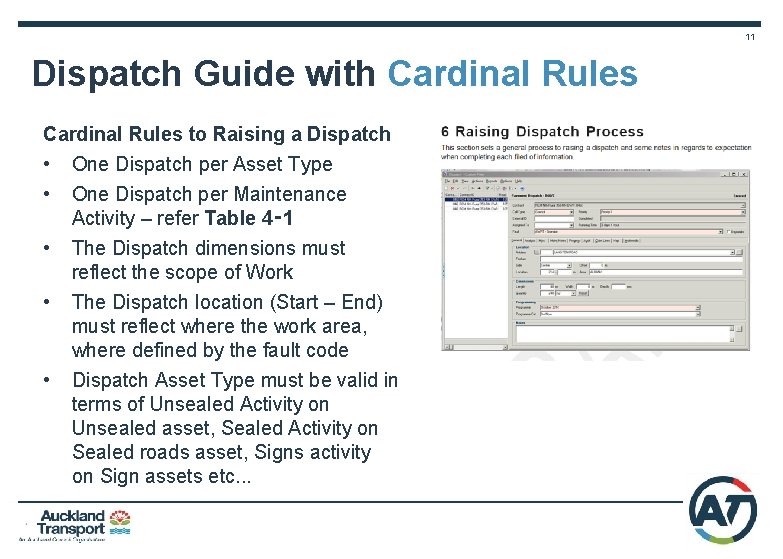 11 Dispatch Guide with Cardinal Rules to Raising a Dispatch • One Dispatch per