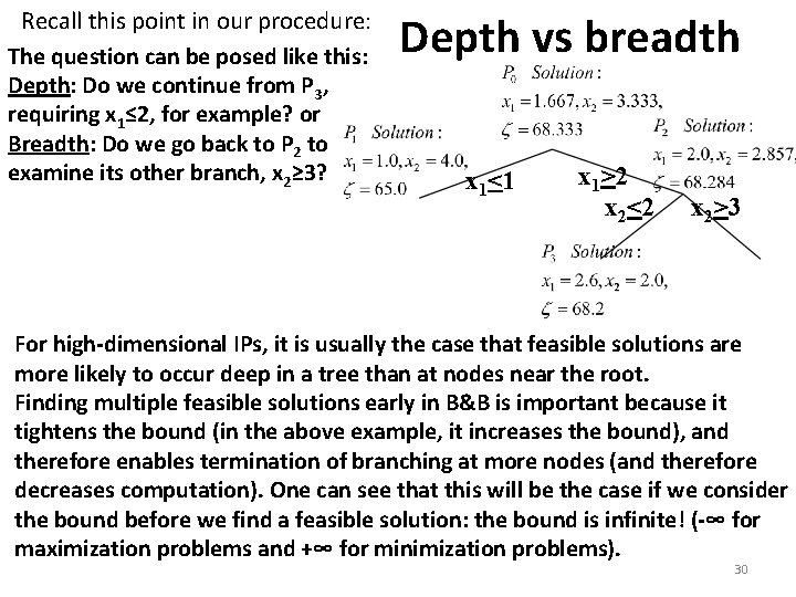 Recall this point in our procedure: The question can be posed like this: Depth: