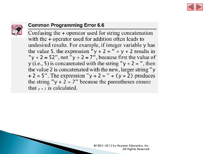 © 1992 -2012 by Pearson Education, Inc. All Rights Reserved. © 1992 -2012 by Pearson Education, Inc. All Rights Reserved.