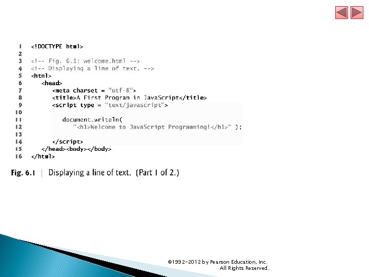 © 1992 -2012 by Pearson Education, Inc. All Rights Reserved. © 1992 -2012 by Pearson Education, Inc. All Rights Reserved.