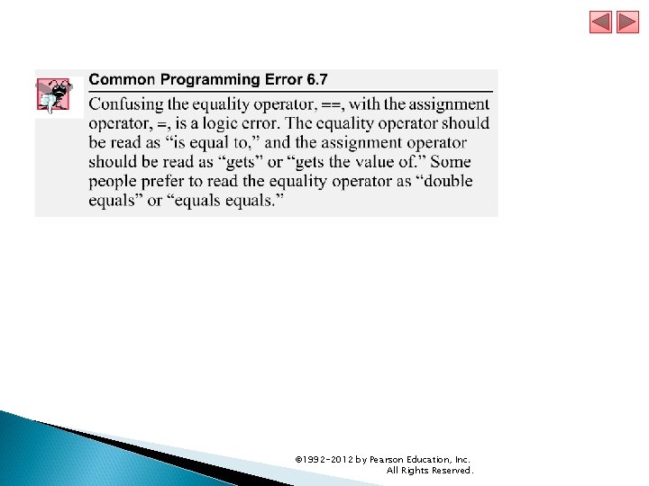 © 1992 -2012 by Pearson Education, Inc. All Rights Reserved. © 1992 -2012 by Pearson Education, Inc. All Rights Reserved.