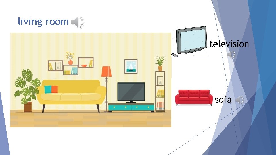 living room television sofa 