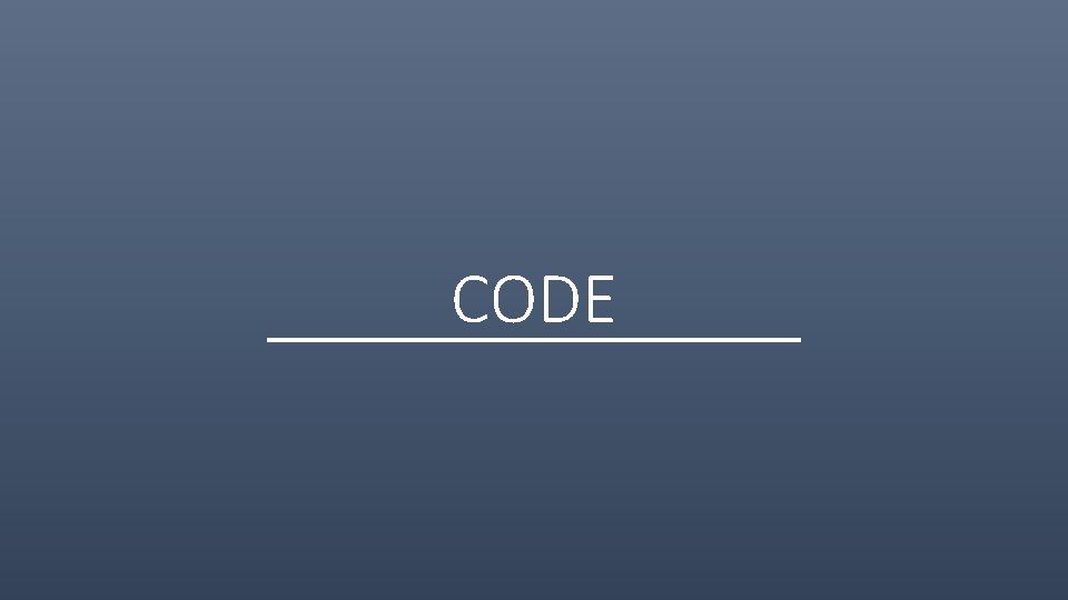 CODE 