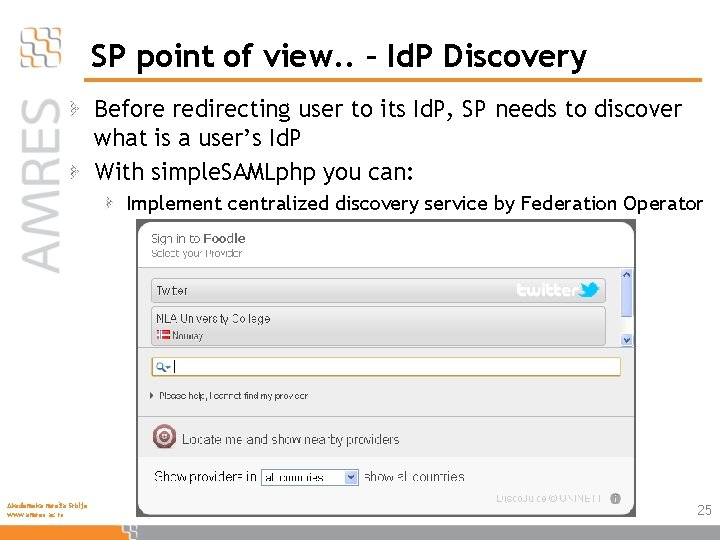 SP point of view. . – Id. P Discovery Before redirecting user to its