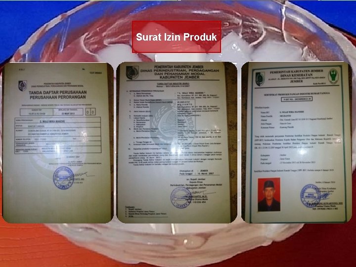 Surat Izin Produk 