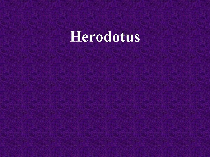 Herodotus 