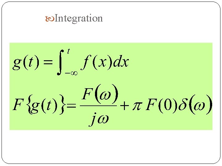  Integration 40 