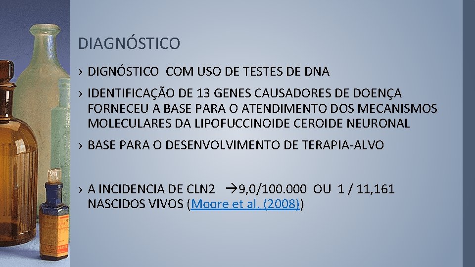 DIAGNÓSTICO › DIGNÓSTICO COM USO DE TESTES DE DNA › IDENTIFICAÇÃO DE 13 GENES