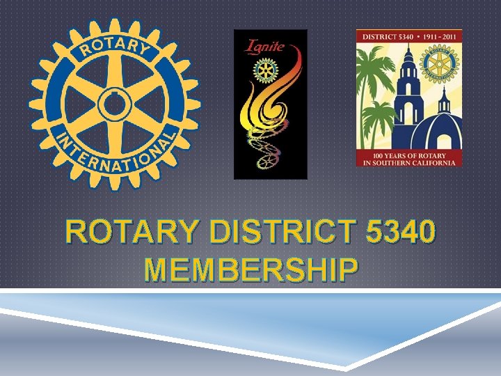 ROTARY DISTRICT 5340 MEMBERSHIP 