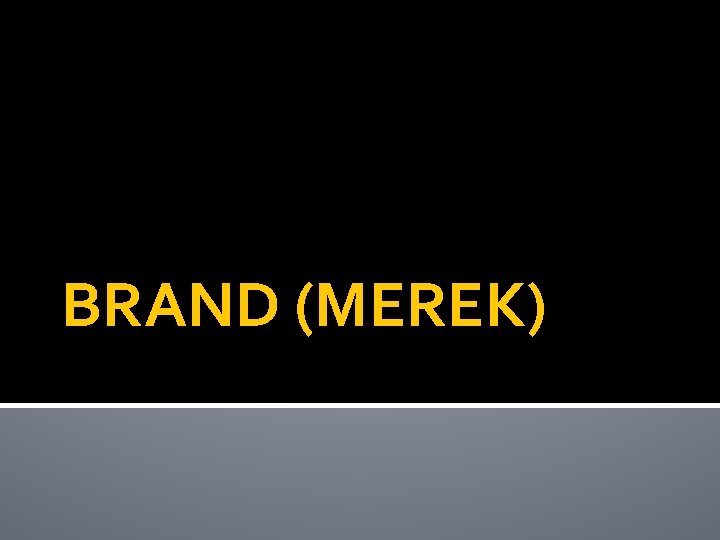 BRAND (MEREK) 