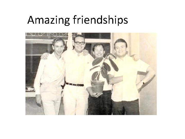 Amazing friendships 