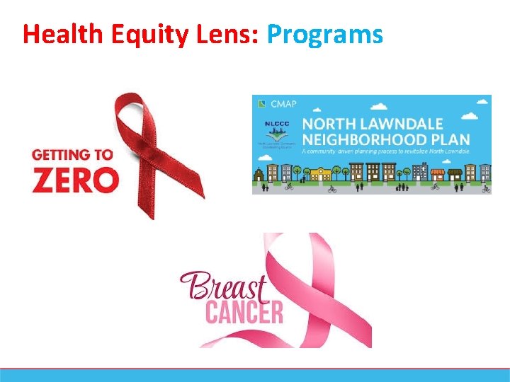 Health Equity Lens: Programs 