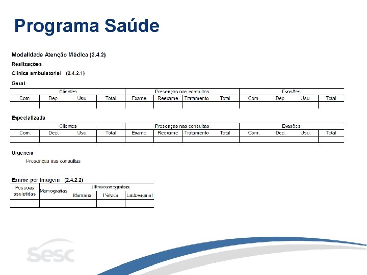 Programa Saúde 