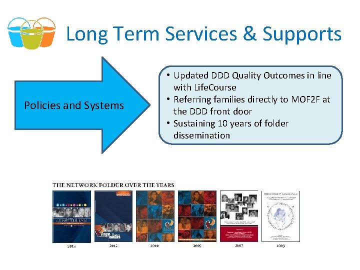 Long Term Services & Supports Policies and Systems • Updated DDD Quality Outcomes in