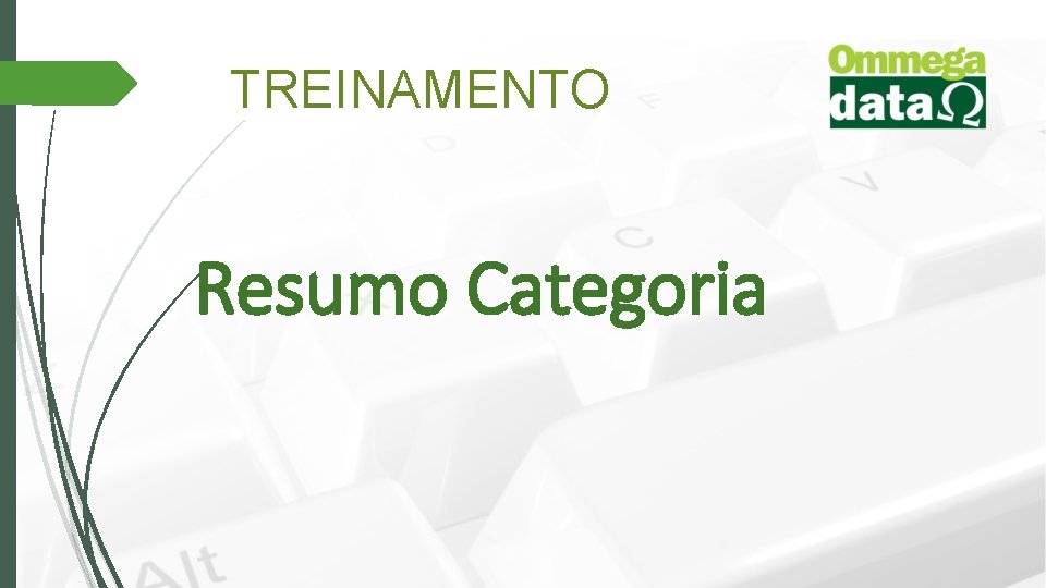 TREINAMENTO Resumo Categoria 