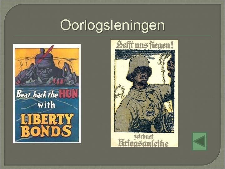 Oorlogsleningen 