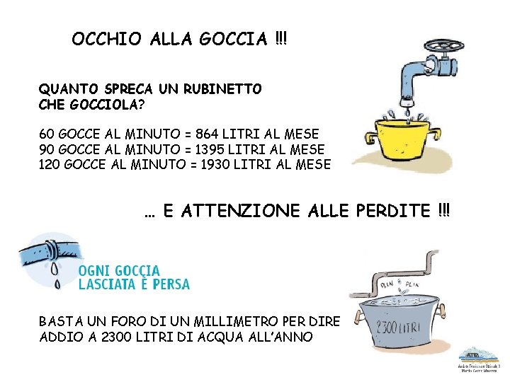 OCCHIO ALLA GOCCIA !!! QUANTO SPRECA UN RUBINETTO CHE GOCCIOLA? 60 GOCCE AL MINUTO