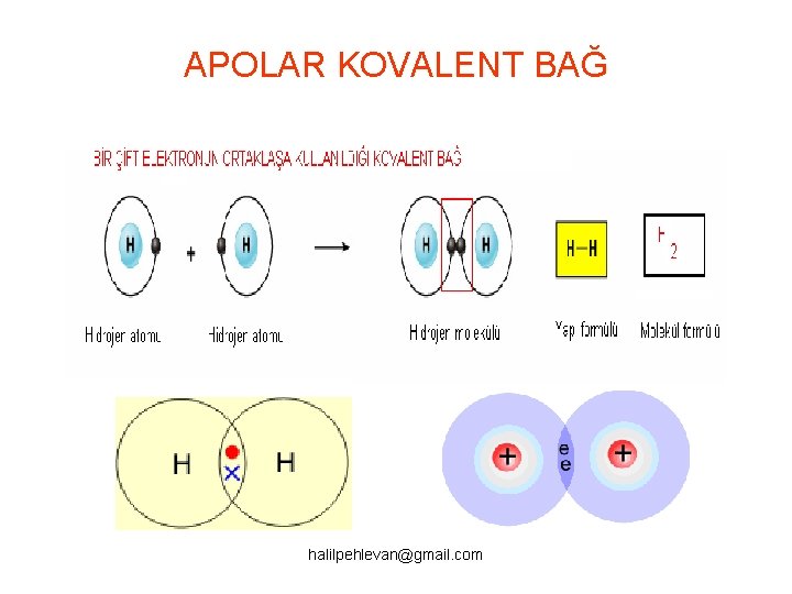 APOLAR KOVALENT BAĞ halilpehlevan@gmail. com 