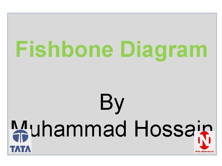 Fishbone Diagram By Muhammad Hossain 