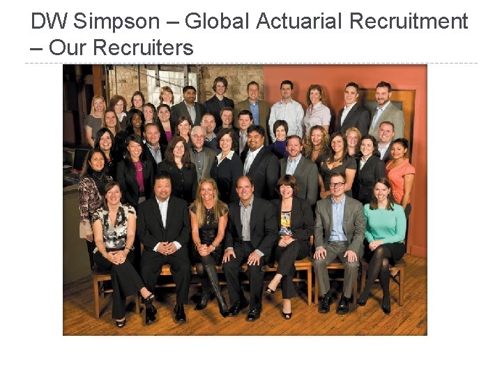 DW Simpson – Global Actuarial Recruitment – Our Recruiters 