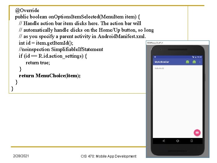 Cis 493eec 492 Android Sensor Programming Lecture 3