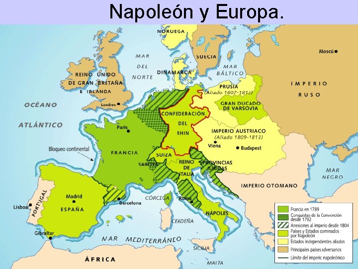 Napoleón y Europa. Napoleón y Europa.